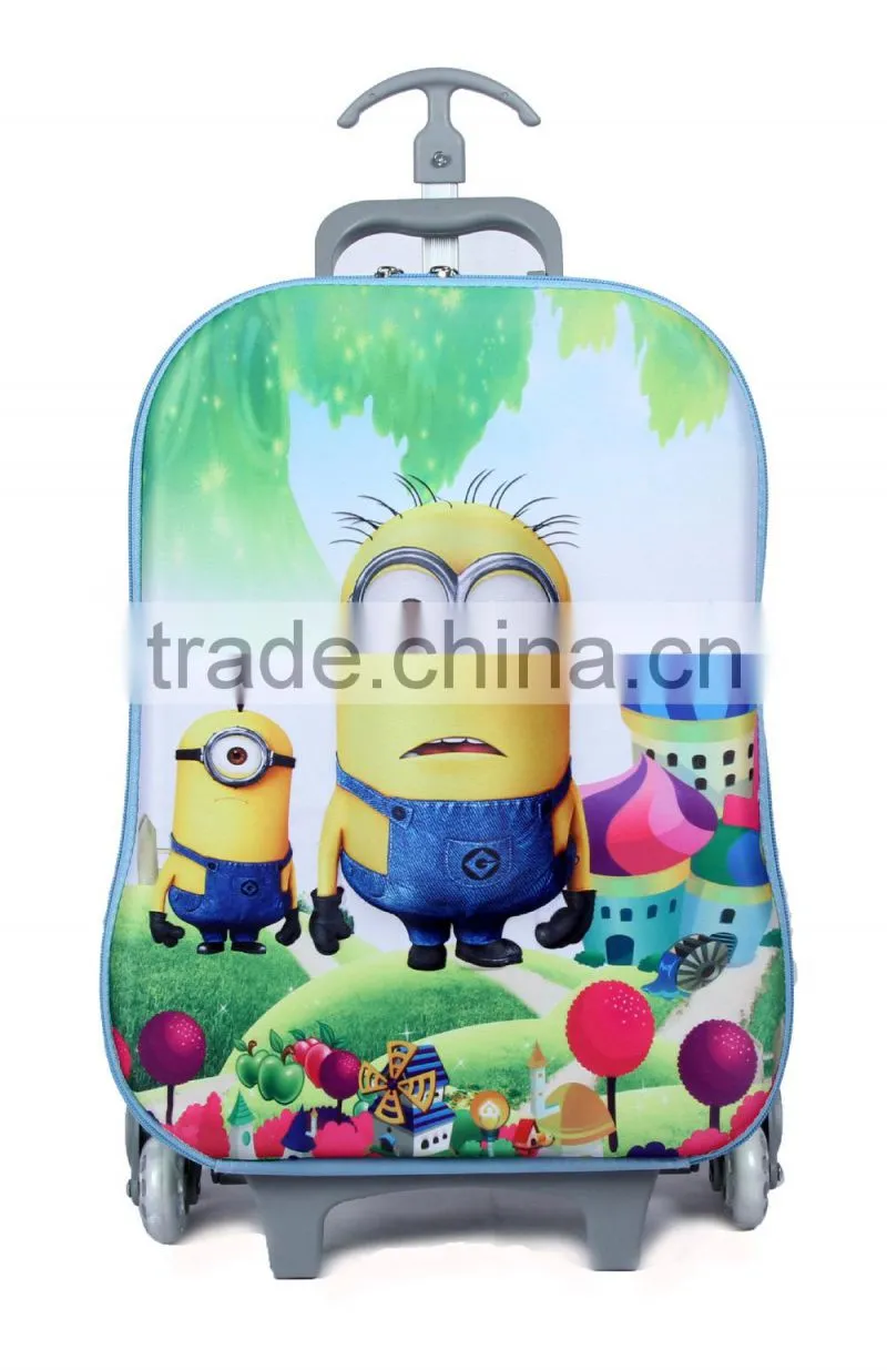 2015 3D wholesale children school bag