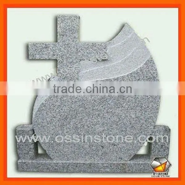 Black Granite Cross Monument