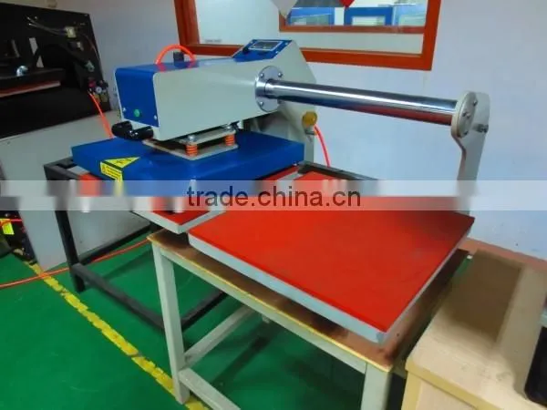 15" x 15" up slide Pnenumatic Heat Press Machine with Double Working Tables