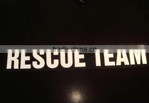 Cold resistant high gloss screen printable reflective micro prismatic PVC stripe