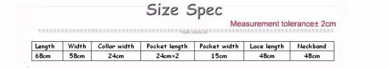 New silk screen high quality cheap plain apron for promotion