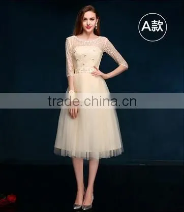 2015 casual cocktail party designer one piece party dress