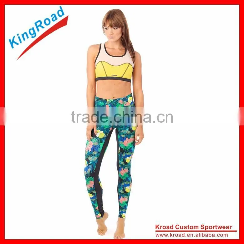 2017 women gym leggings for fitness
