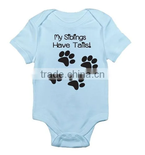 China alibaba printing cotton wholesale organic cotton baby bodysuit