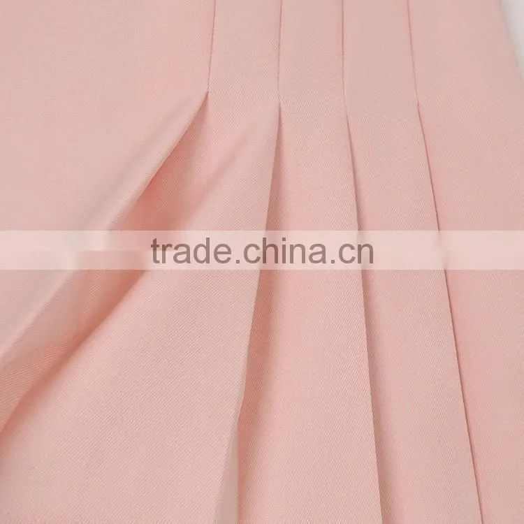 oem fashion A-line chiffon dress,custom made latest women short pleated skirts
