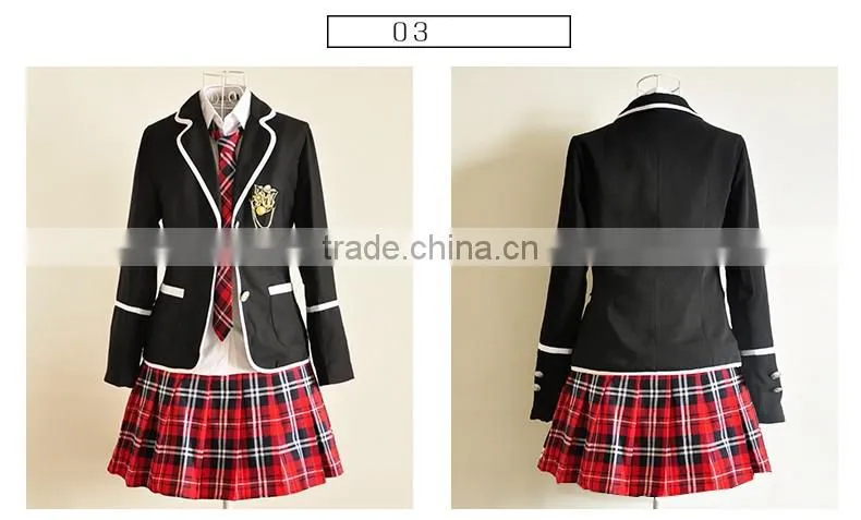 Juqian Wholesale China sexy korean school uniforms high school girl's winter school wear
