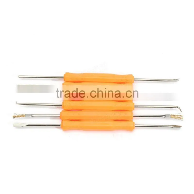 Professional 110V/220V 60W Adjustable Temperature Welding Solder Soldering Iron Tool Kit