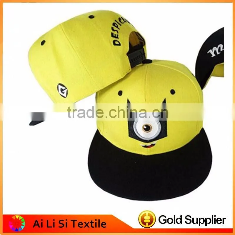 Cheap Cartoon Design Snapback Hats, Fashion Design Embroidered Snapback Hat,Hip Hop Flat Snapback Caps