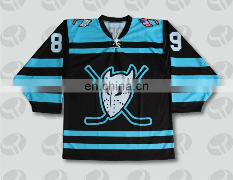 Wholesale Fitted Hockey Jerseys Sublimation