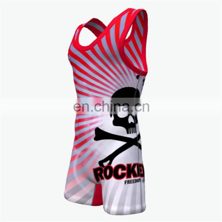 sublimated cool cheap wrestling singlets for sale