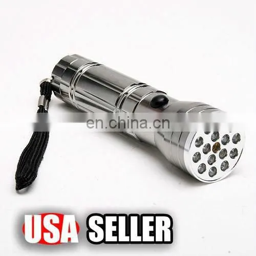 16led white +laser+UV multi function flashlight