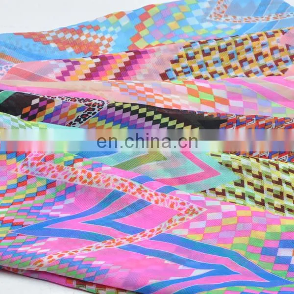 2015 New Arrive Spring Summer Lady Shawl Fashion Chiffon Wholesale Twill Scarf