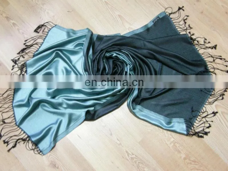 100% Silk double sided shawls 2015