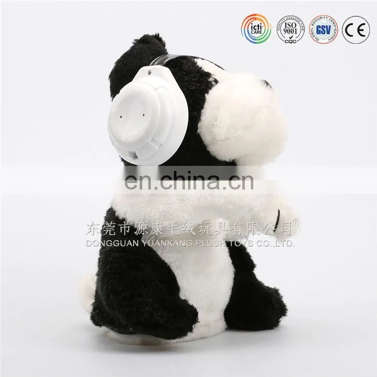 High quality plush animal electric toy