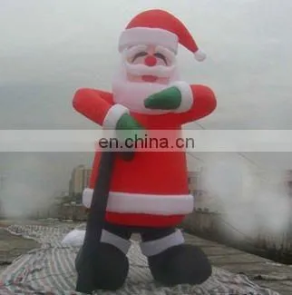 inflatable santa claus for outdoors christmas decoration giant 3-8m tall