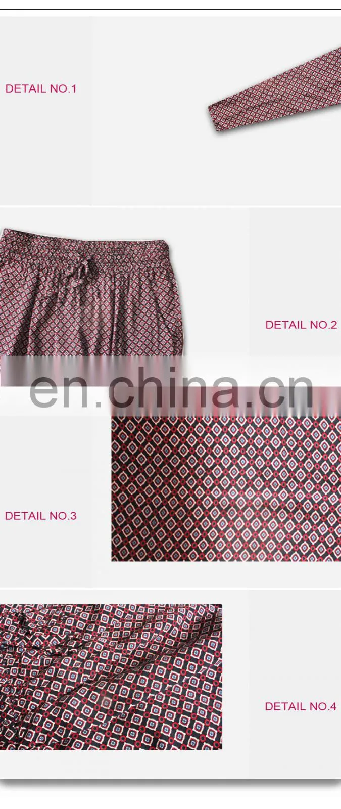 Fat Middle Age Women Viscose Ethnic Print Wearing Leggings