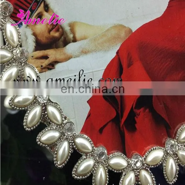 A9026 7 Inch Wholesale Pearl Ellipse Photo Picture Frame