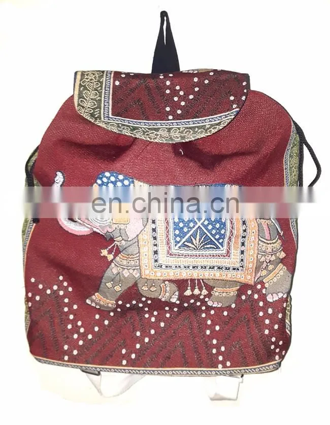 Cotton canvas fabric Backpack and Tote bag