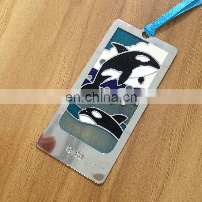 China supplier personalized metal attractive bookmark