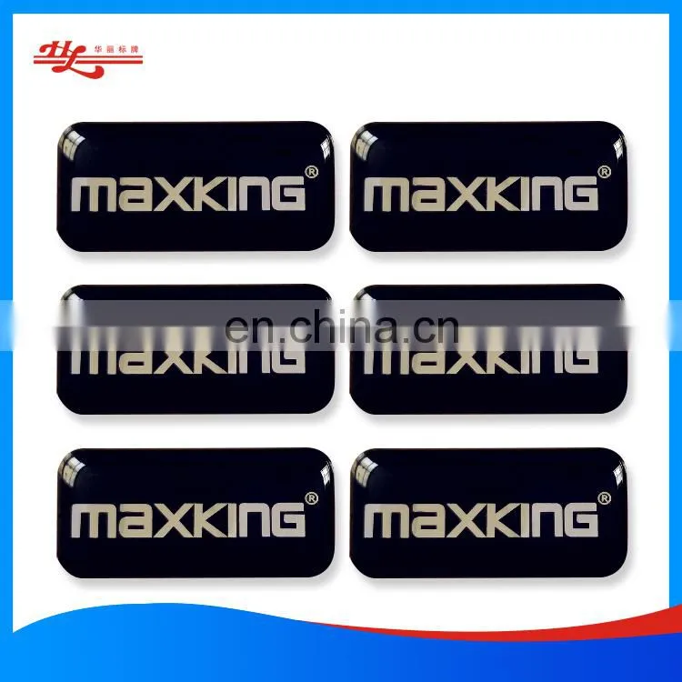 3D Epoxy Resin Domed label