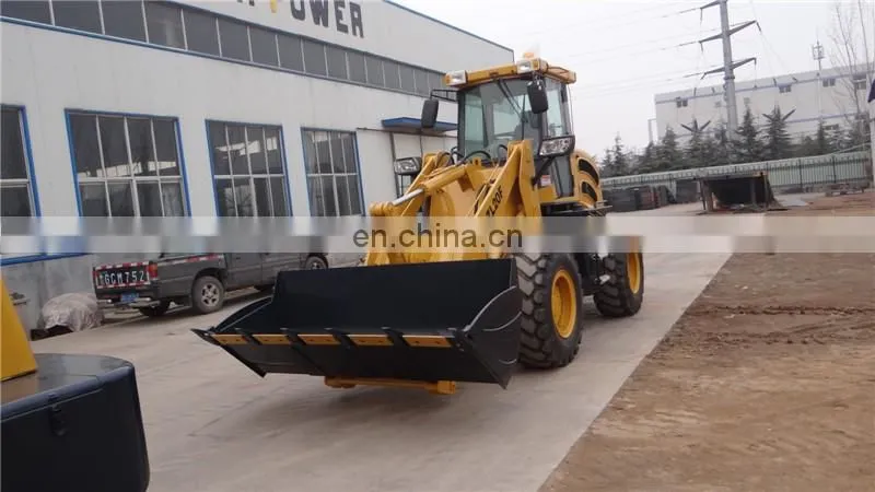 Front end ZL20F wheel loader price list
