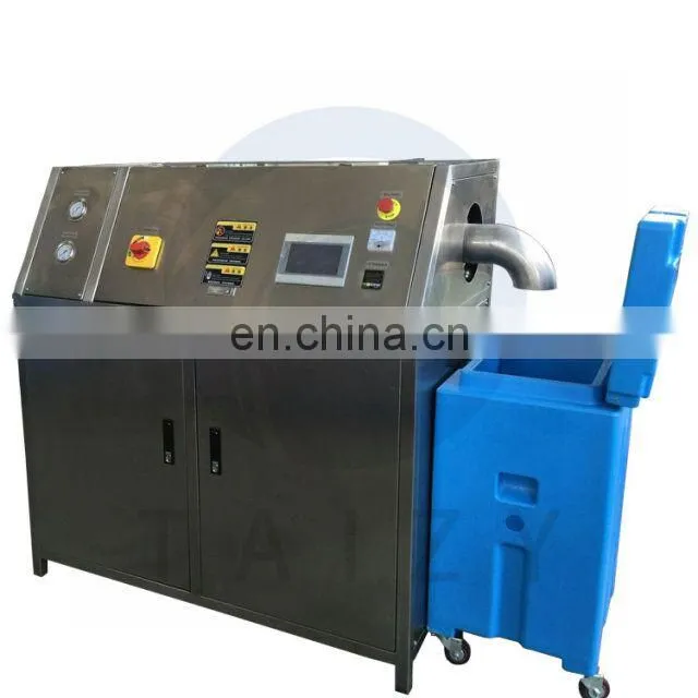 Industrial dry ice cube pellets making machine