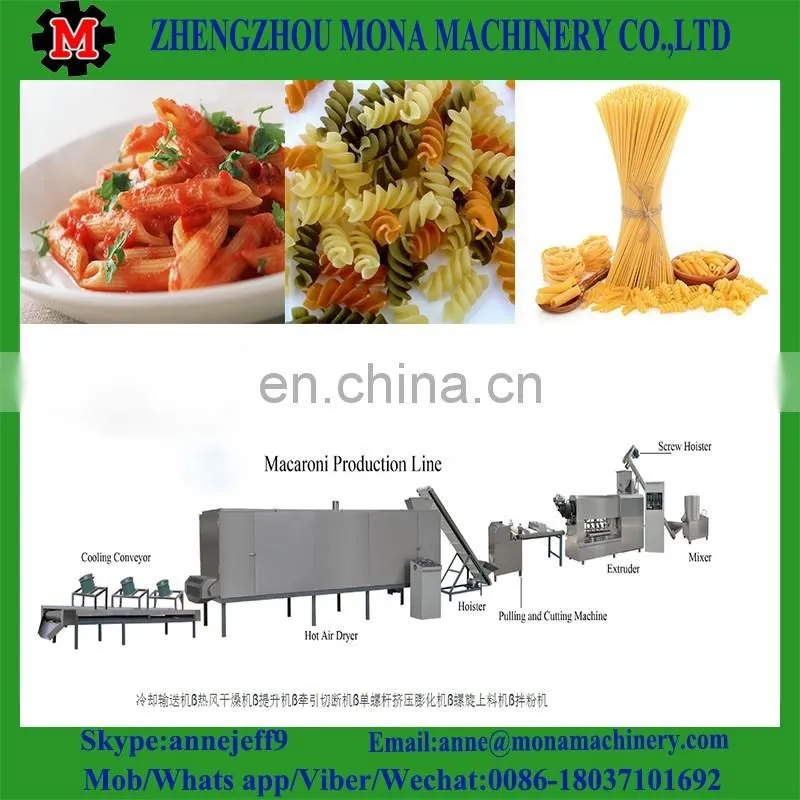 Pasta/macaroni food machine/making machine/processing line/plant