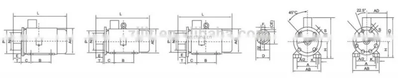 small ac induction motor