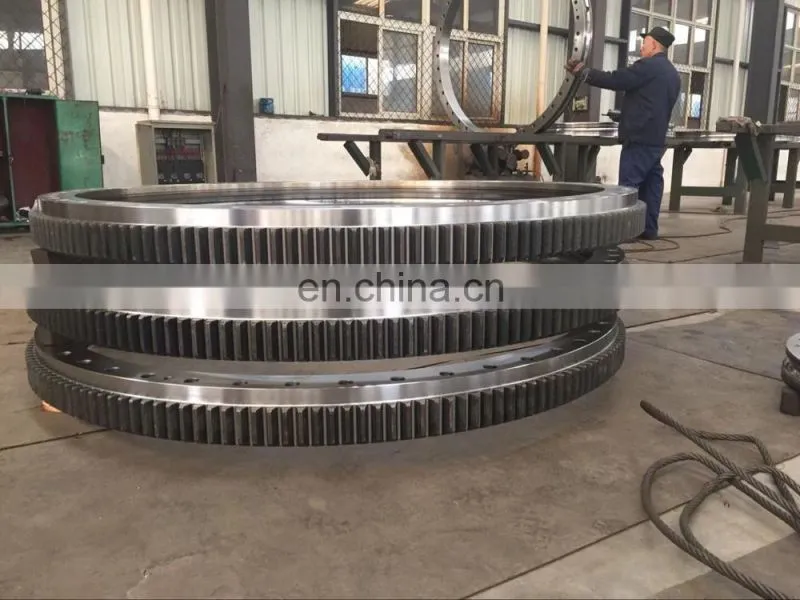 Screw contact mini excavator swing bearing excavator turntable bearing