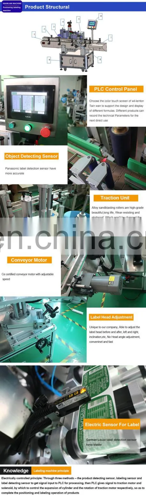 Cosmetic Honey Jar Essential Oil Bottle Labeling Machine