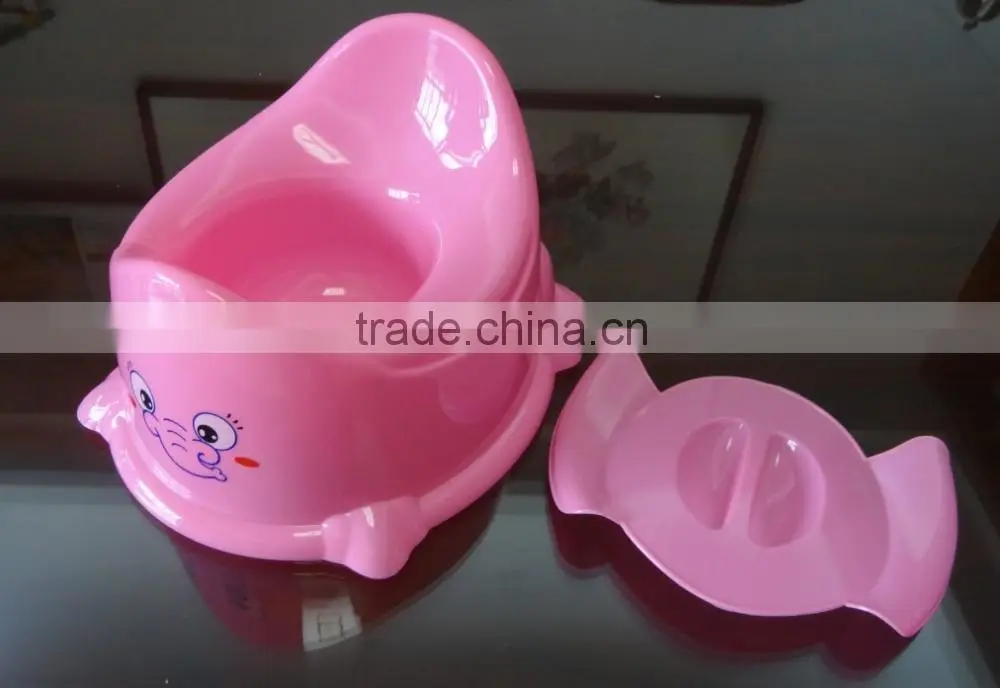 Exported new design plastic baby potty