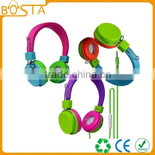 Children stereo cool kids communication musical wholesale students headphones