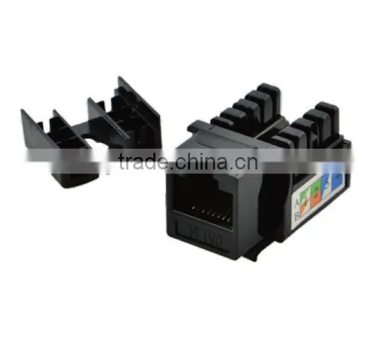 shielded UTP Cat5e RJ 45 keystone connect Jack