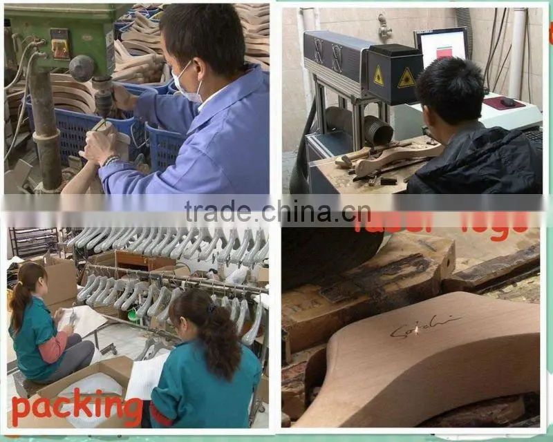 Special vintage hanger finish Garments wooden hanger for coat and pants