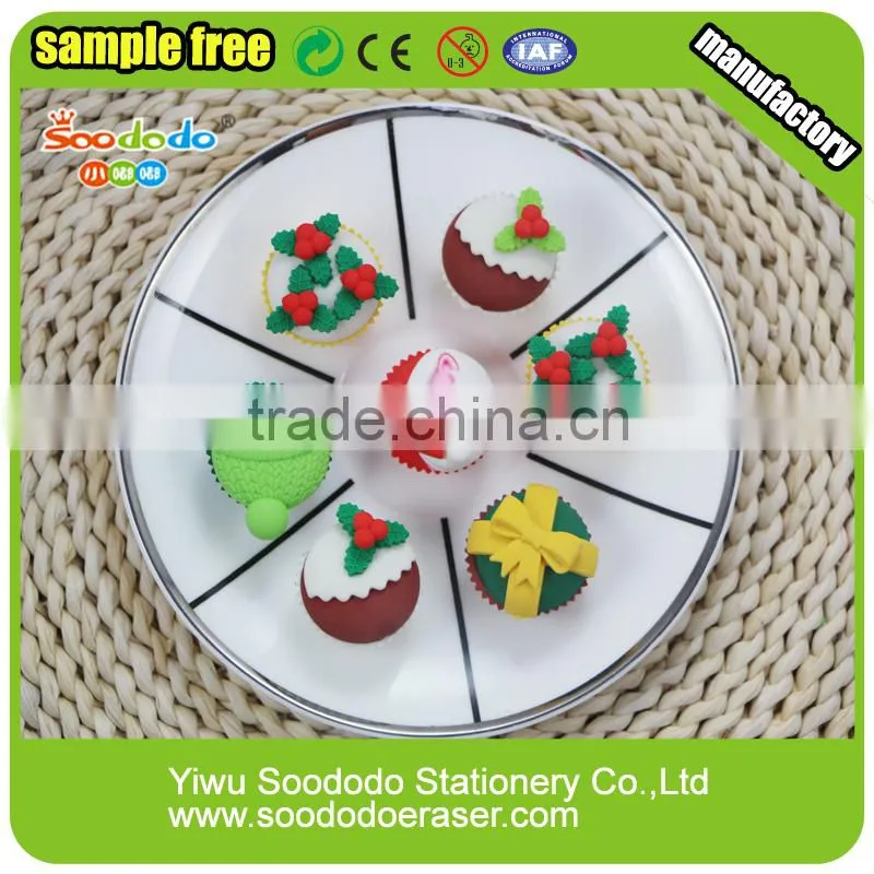 Fancy Kids toy Christmas Erasers