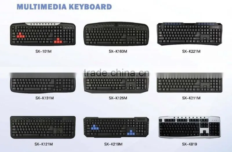 Best selling keyboard with laser engraving technology K201