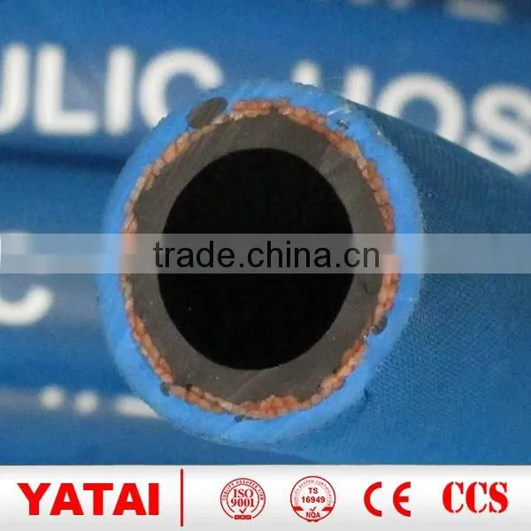 High Pressure Hose DIN/EN 854 1TE/2TE Oil Resistant Rubber Hose Hot Sale Hydraulic Hose Pipe Price List