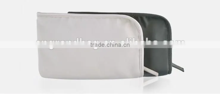 Waterproof Nylon Fabric Wholesale Earphone Data Line Charger Cable line Small Easy Carry Storage Case Buggy Bag