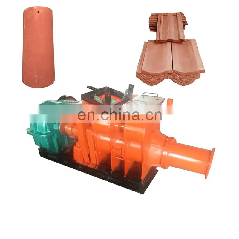 Factory Price Vacuum Clay Title 10mm thickness brick Extruder to Africa