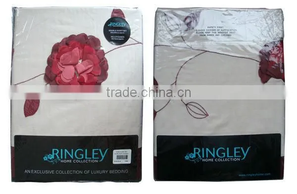 2013 newest embroidery bedspread set