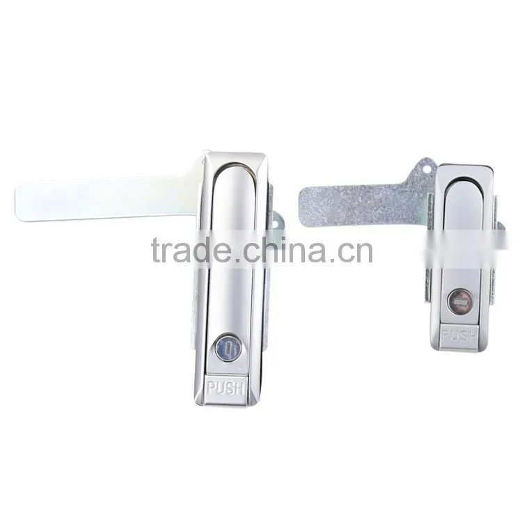 ROHS Chrome Plated Plane Cabinet Lock for Electronic Cubicle