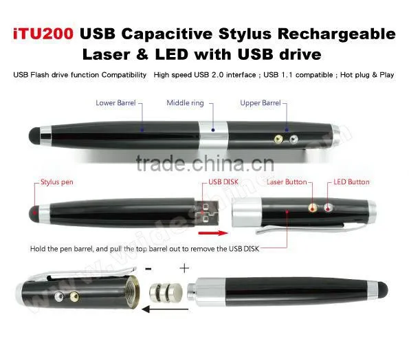 Smartphone Touch Pen Stylus Pens with glitter touch pen for Laptoptouch Screen Stylus