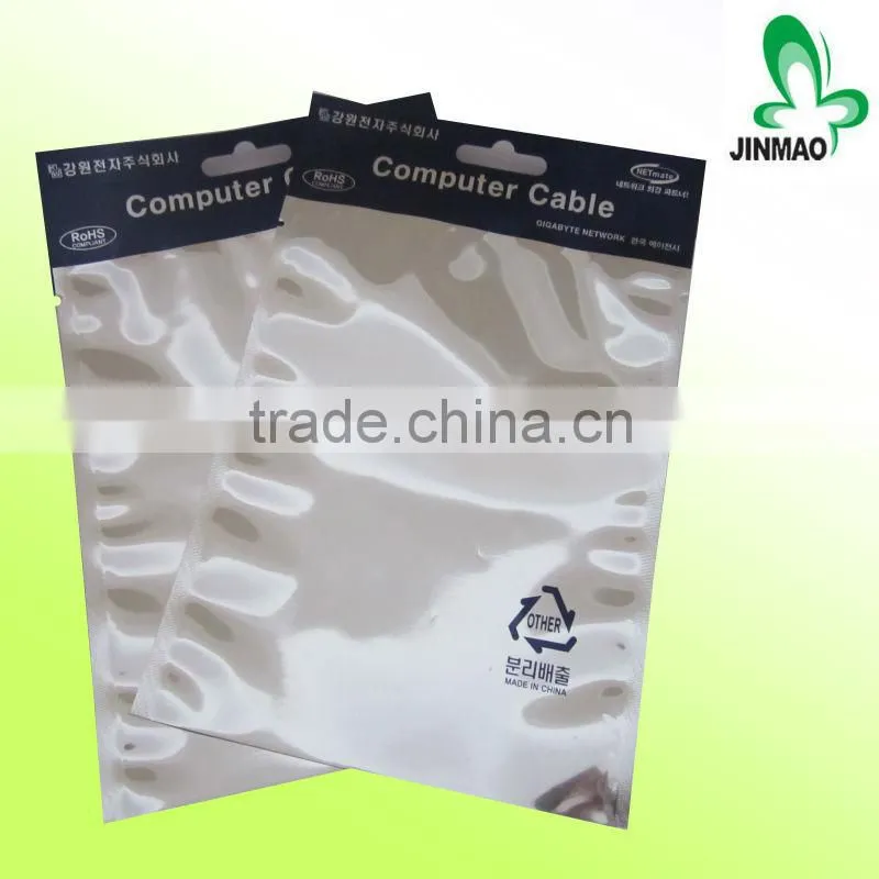 Brand design document packaging bags with zipper top