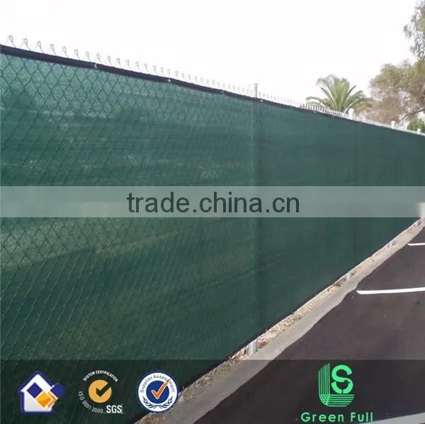 Tennis windscreen fence net