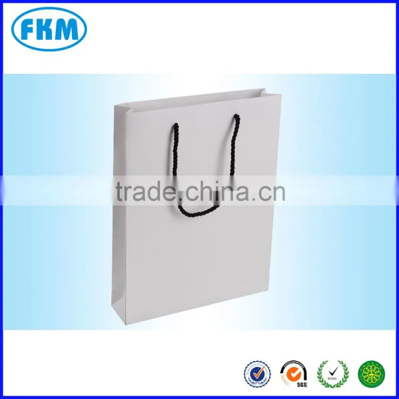 plain white paper bags