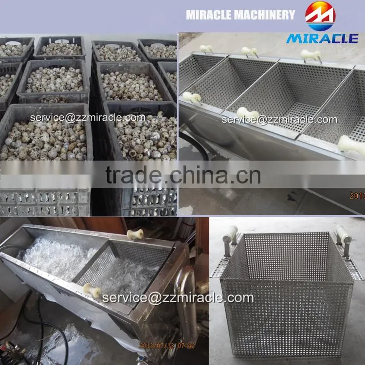 Quail eggs equipment (Boiled quail egg peeler, Cooked quail egg sheller, quail eggs boiling machines)