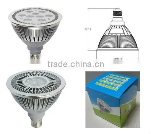 E26 110V 120w equivalent yellow led par38 lamp