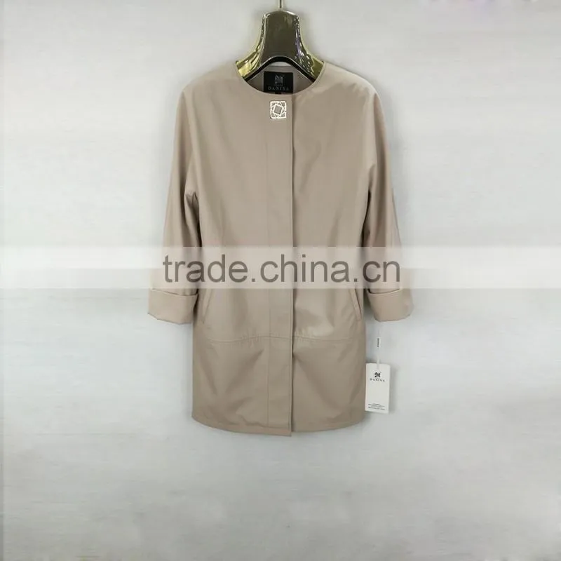 2016 Wholesale Women Long Sleeve Winter Windbreaker Jacket Latest Design Women's Jackets & Coats