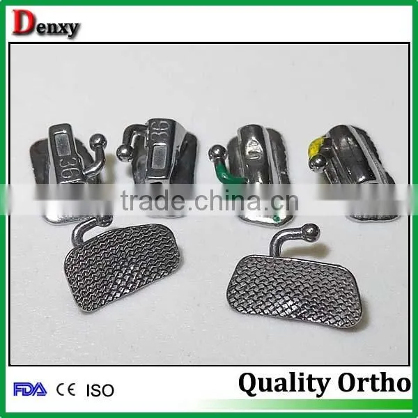 1st Molar Tubes in Orthodontics Roth non-Convertible Bondable Buccal Tube