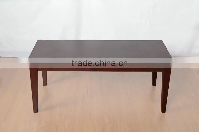 DT-4028 Korea Thick Wood Slab Wooden dining table